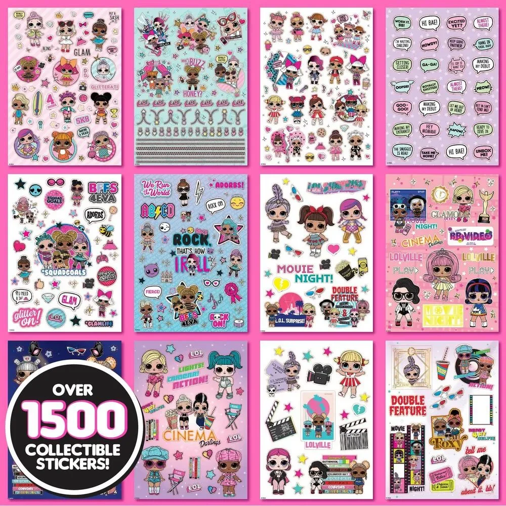 Horizon Group USA Sticker Book L.O.L. Surprise 1500+ Stickers